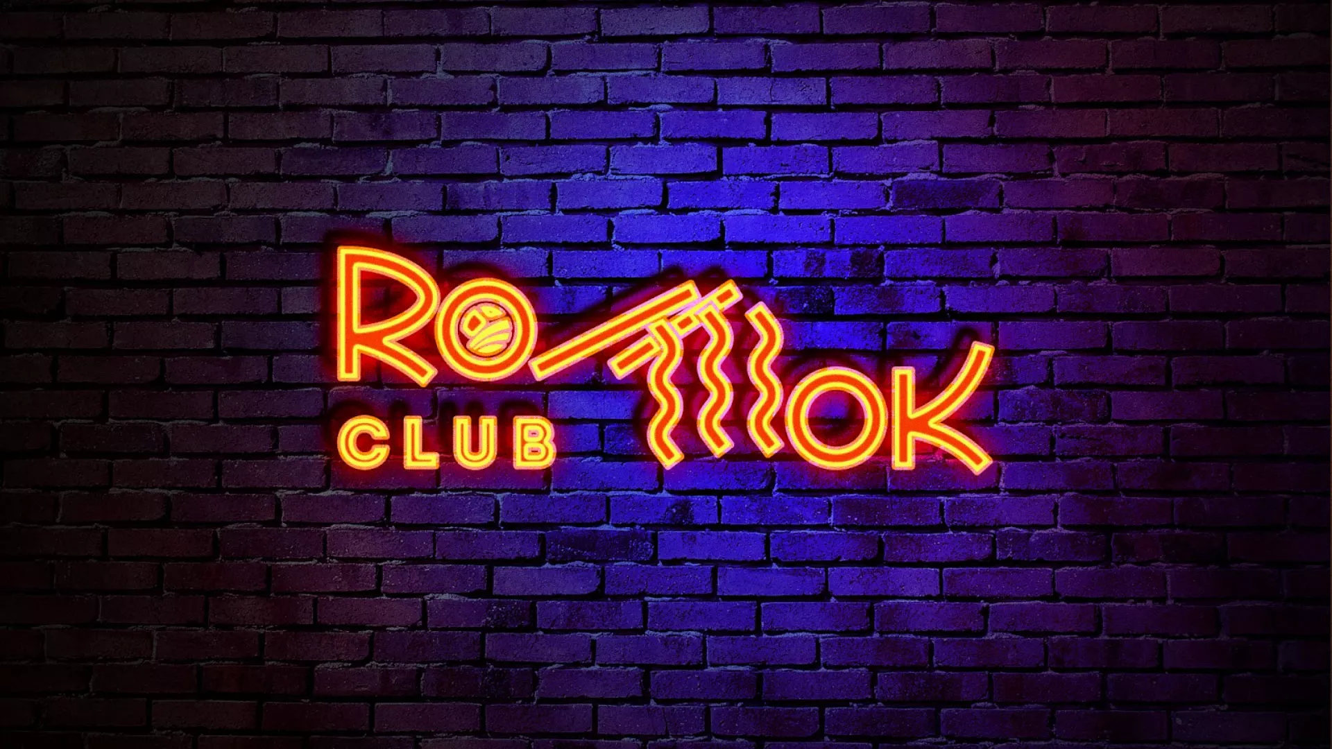 Разработка интерьерной вывески суши-бара «Roll Wok Club» в Вичуге